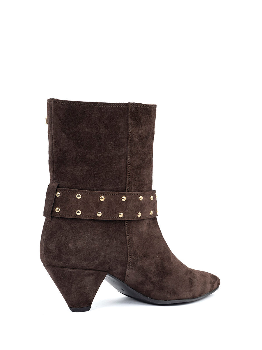 Anine | Stiefeletten dunkelbraun