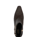 Dione | Stiefelette Dunkelbraun