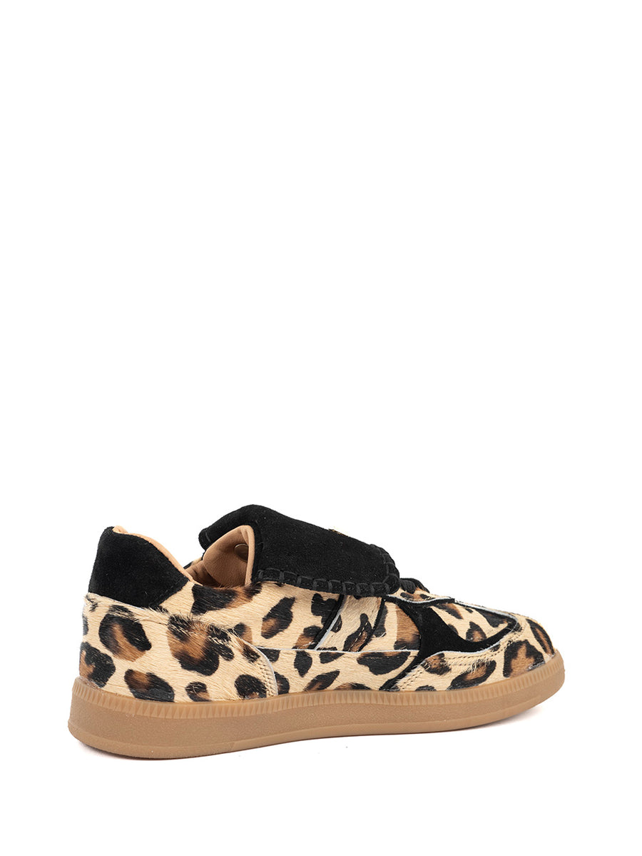 Ira | Sneaker Leopardo/Schwarz