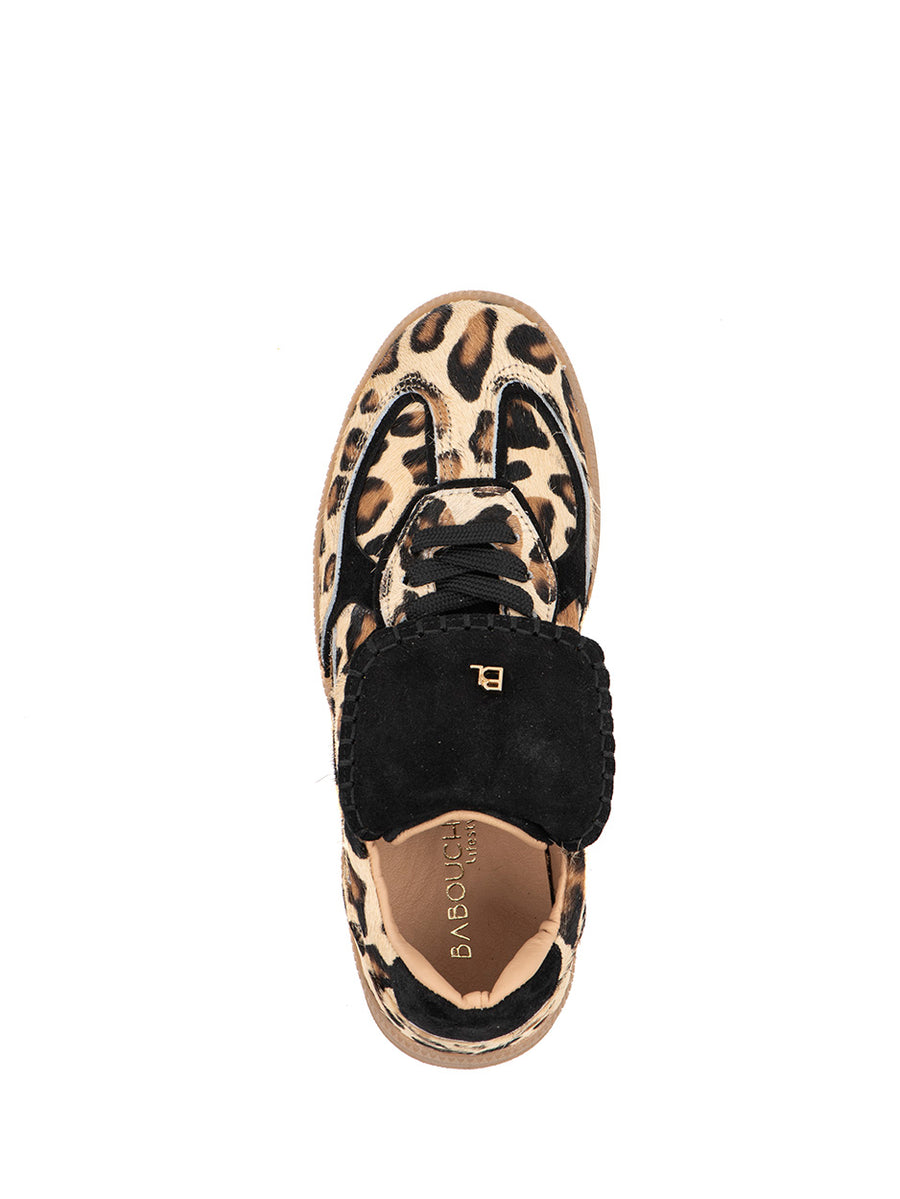Ira | Sneaker Leopardo/Schwarz