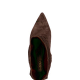 Jenna | Enkellaars Donker Bruin