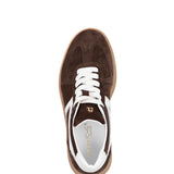 Liva | Sneaker Dunkelbraun/Weiß