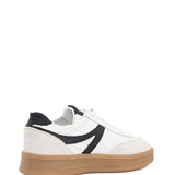 Loa | Sneaker Weiß/Schwarz Dicke Sohle