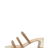 Lola | Goldene Sandale