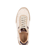Mia | Sneaker Beige/Bordo