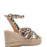 Alix | Espadrilles mit Keilabsatz, Multi Leoprado