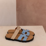 Bidi | Slipper Light Blue/Kum