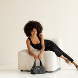 Samee | Slingback Beige/Zwart