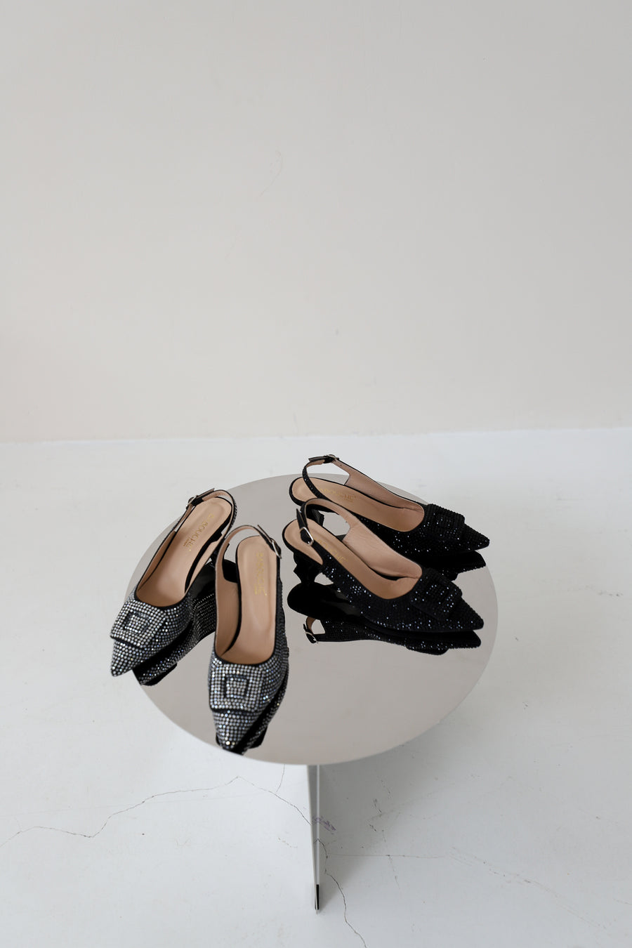 Freja | Slingback Zwart