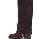 Aysha | Stiefel Dunkelbraun