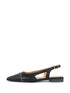 Zilly | Slingback Zwart