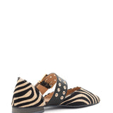 Binny | Ballerina Zebra Beige Black