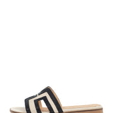 Elly | Slipper Black/Beige