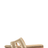 Elly | Slipper Goud/Taupe