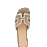 Elly | Slipper Goud/Taupe