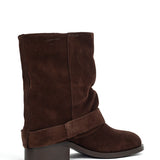 Emely | Boots Donker Bruin
