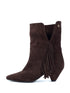 Eslie| Enkellaars Donker Bruin