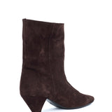 Eslie| Enkellaars Donker Bruin