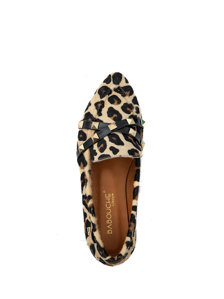 Amor | Loafer Leopard/Zwart