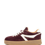 Gigi | Sneaker Bordeaux/Weiß/Gold