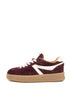 Gigi | Sneaker Bordeaux/Weiß/Gold