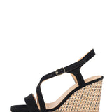 Ginny | Black wedge heel