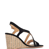 Ginny | Black wedge heel