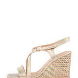 Ginny | wedge heel Gold