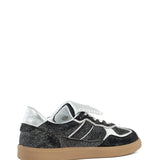 Ira | Sneaker Dunkelbraun/Silber