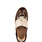 Ira | Sneaker Dunkelbraun/Gold