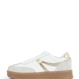 Jaimy | Sneaker White/White/Gold
