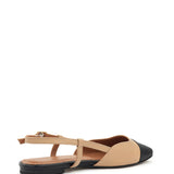 Janna | Slingback Black/Beige