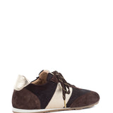 Java | Sneaker Dunkelbraun/Schokolade/Gold