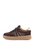 Jilly | Sneaker Dark Brown/Dark Brown/Gold