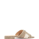 Joni | Gold/Taupe/Beige Flip-Flops