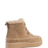 Keily | Pelzstiefel Beige