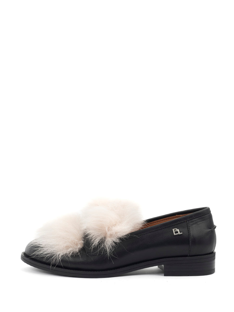 Lamia | Loafer Black/Beige