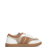Lita | Sneaker Wit/Wit Goud/Cognac