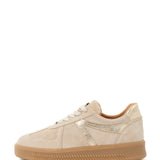 Liva | Sneaker Beige/Gold