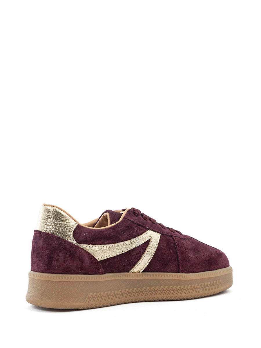 Liva | Sneaker Bordo/Goud