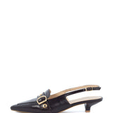 Macy | Slingback Dark Brown