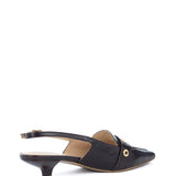 Macy | Slingback Dark Brown