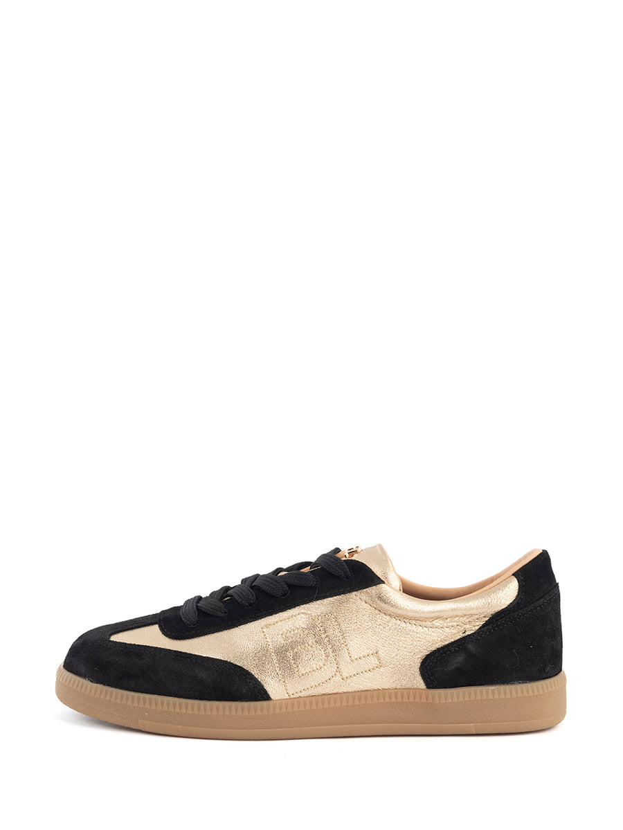Nara | Sneaker Black / Gold / Black
