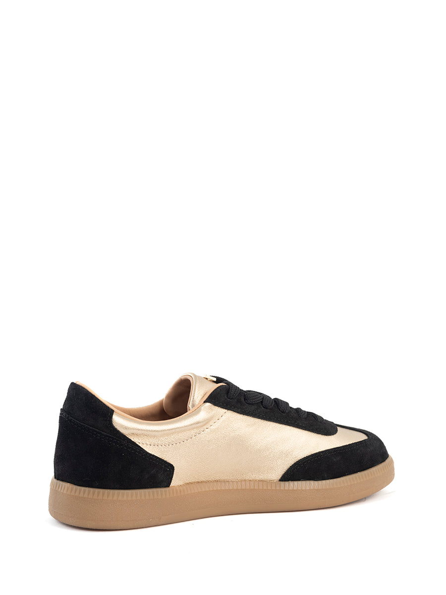 Nara | Sneaker Black / Gold / Black