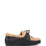 Noor | Boat shoe Black