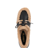 Noor | Boat shoe Black