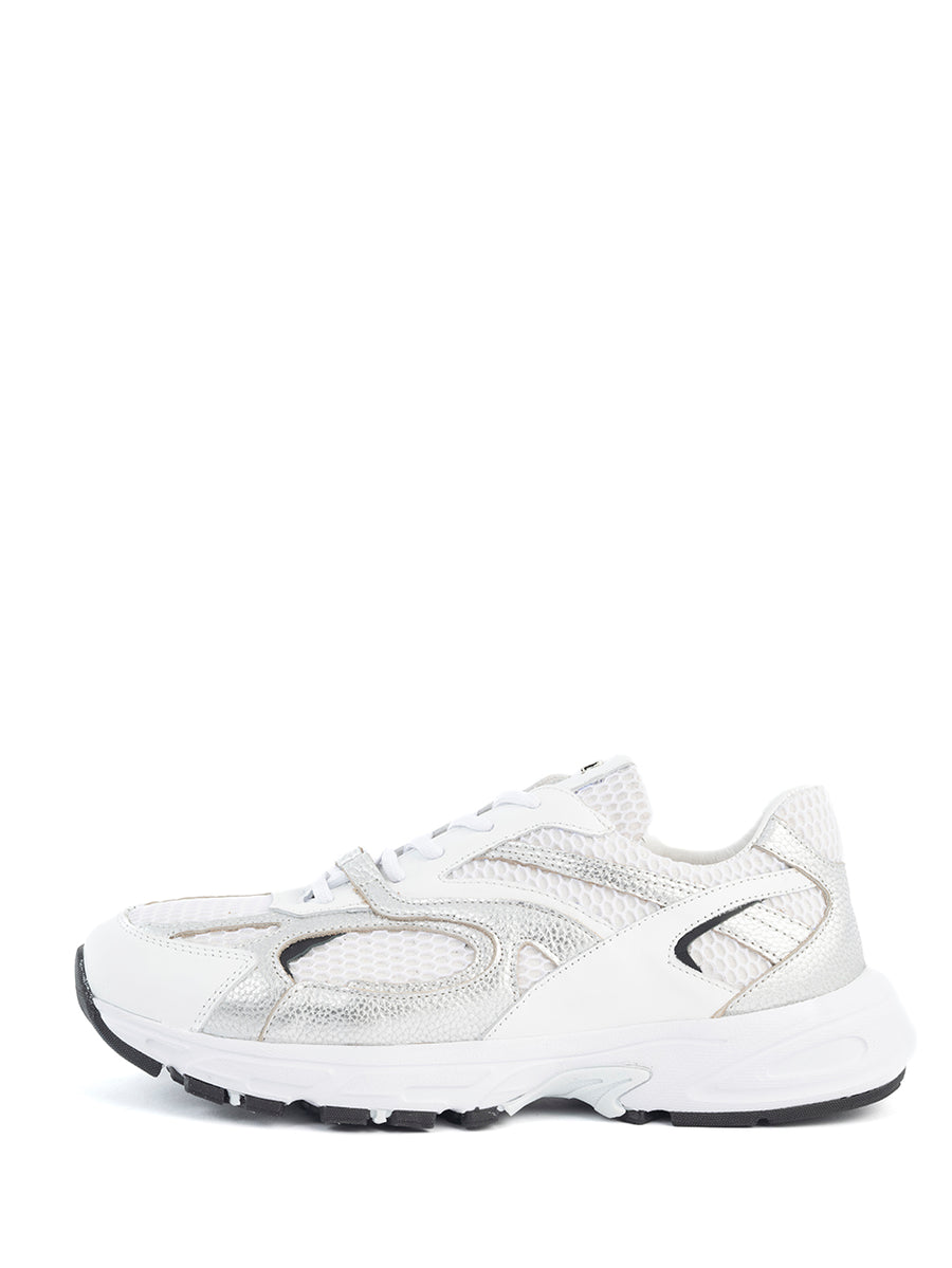 Novy | Sneaker Wit/Zilver
