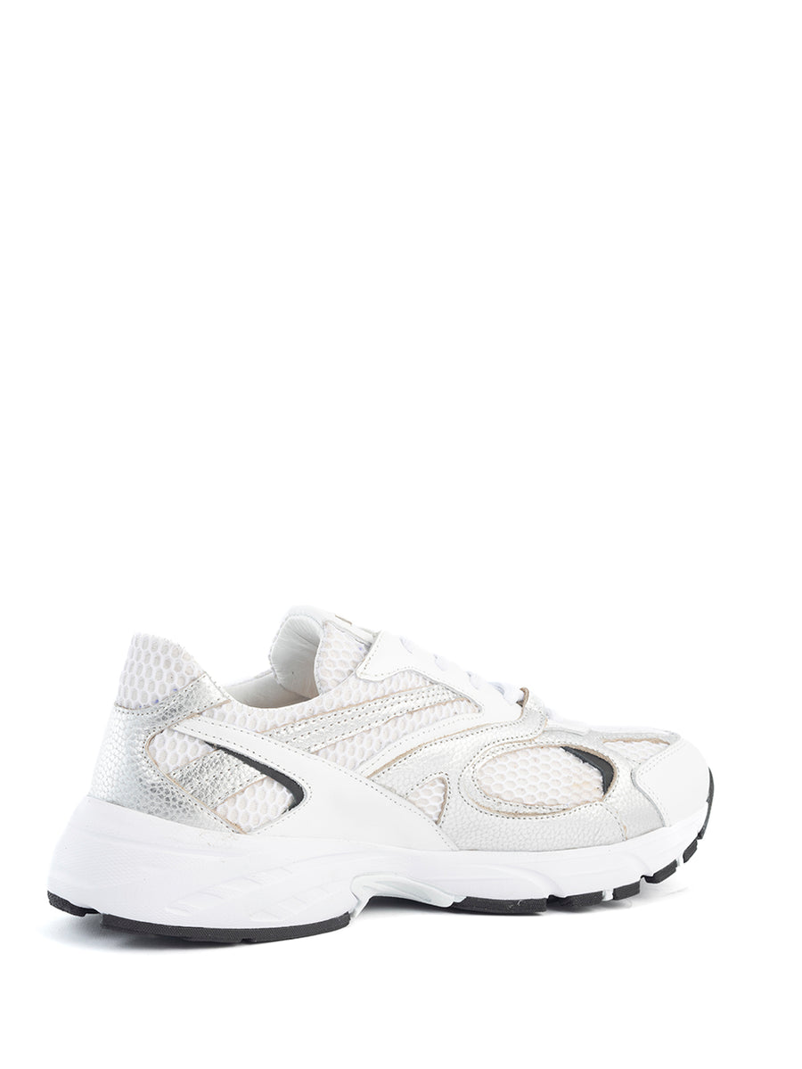 Novy | Sneaker Wit/Zilver