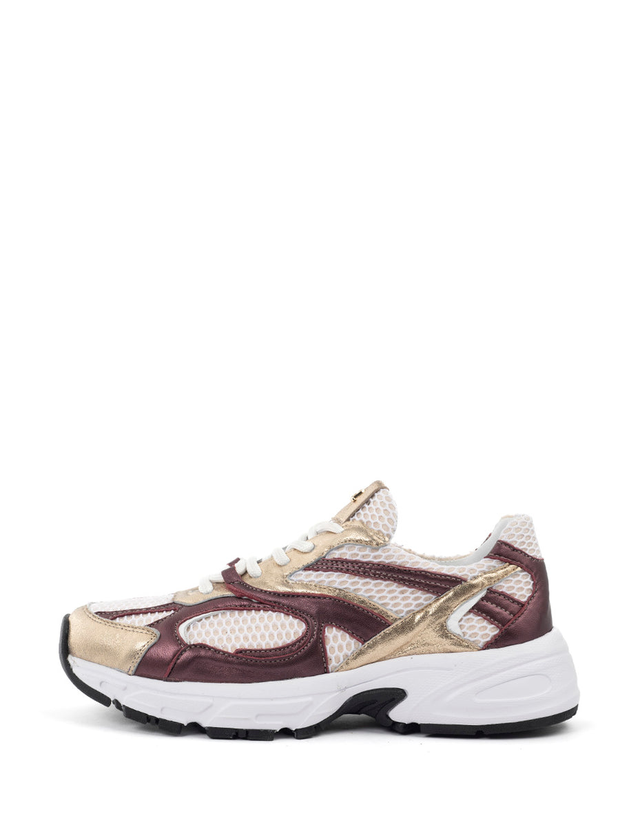 Novy | Sneaker Gold/Bordo