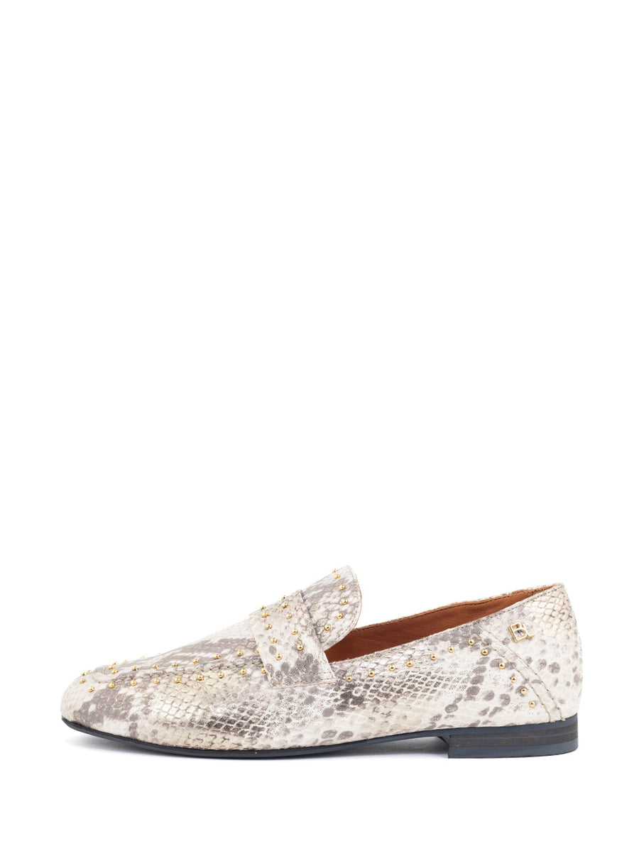 April | Loafer Snake Gold
